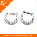 NR01043 stainless steel bar piercing septum ring , septum clickers indian nose ring
